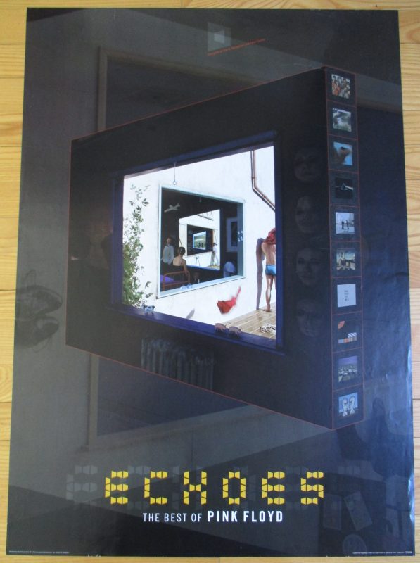 PINK FLOYD Vintage 2002 “ECHOES” Promo Poster 34″ x 24″ Original