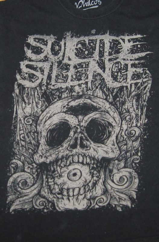 SUICIDE SILENCE EYESKULL T-SHIRT M