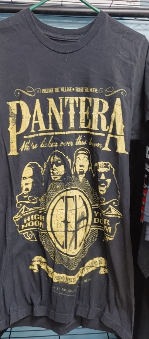 PANTERA - "Cowboys From Hell" LYRIC T-SHIRT S