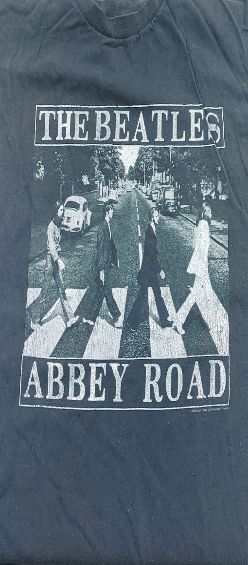 BEATLES, the - "Abbey Road" B&W T-SHIRT XL