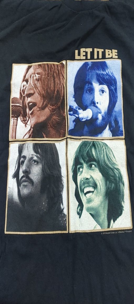 BEATLES, the - "Let It Be" T-SHIRT XL