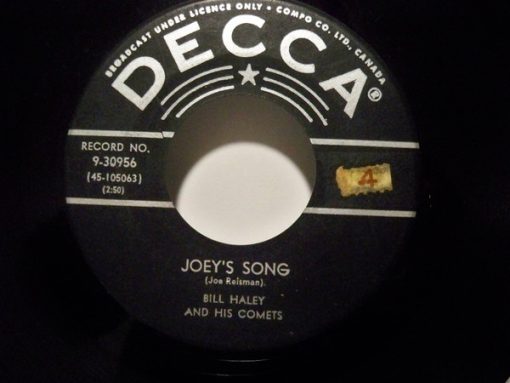 Bill Haley And His Comets - Joey's Song / Ooh! Look-a There, Ain't She Pretty (7", Single) (Near Mint (NM or M-))