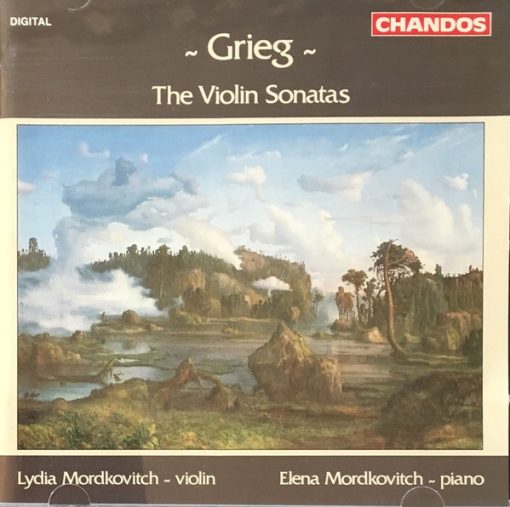 Edvard Grieg, Lydia Mordkovitch, Elena Mordkovitch - The Violin Sonatas (CD) (Mint (M))