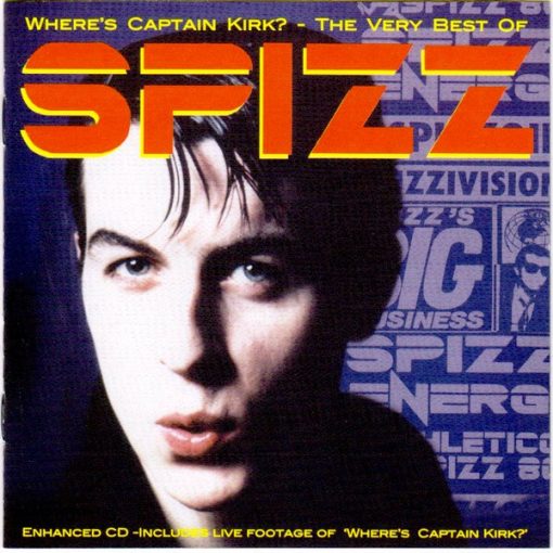 Spizz - Where's Captain Kirk? - The Very Best Of Spizz (CD, Comp, Enh) (Near Mint (NM or M-))