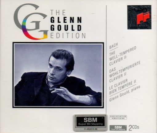 Johann Sebastian Bach, Glenn Gould - The Well-Tempered Clavier II = Das Wohltemperierte Clavier II = Le Clavier Bien Tempéré II (2xCD, Comp, RE, RM) (Near Mint (NM or M-))