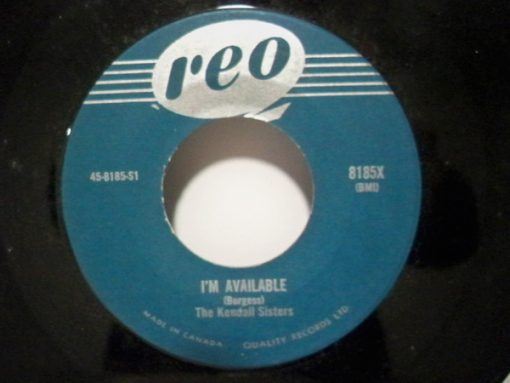 The Kendall Sisters - I'm Available / Don't Bother Me (7", Single) (Very Good (VG))