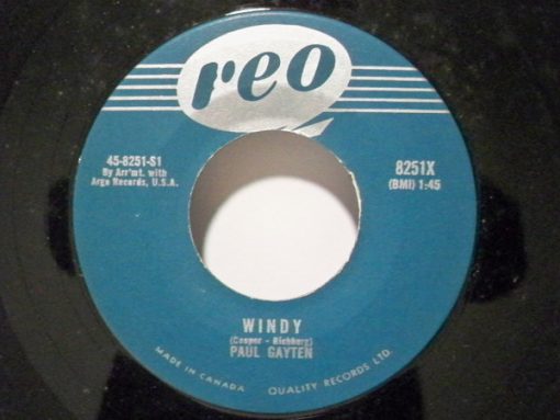 Paul Gayten - Windy / Tickle Toe (7", Single) (Near Mint (NM or M-))