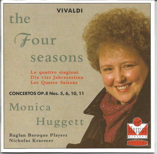 Monica Huggett, Raglan Baroque Players, Nicholas Kraemer - Antonio Vivaldi - The Four Seasons (CD, Album) (Near Mint (NM or M-))