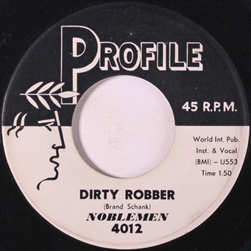 The Noblemen - Dirty Robber / Forever Lonely (7", Single) (Very Good Plus (VG+))