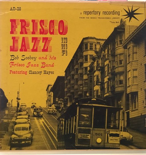 Bob Scobey's Frisco Band Featuring Clancy Hayes - Frisco Jazz (7", EP, Promo) (Very Good Plus (VG+))