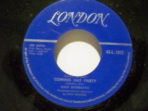 Max Bygraves - (Come To Our) Coming Out Party / (I Love To Play) My Ukelele (7", Single) (Very Good Plus (VG+))