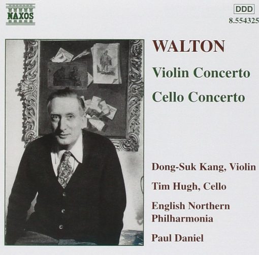 Sir William Walton : Dong-Suk Kang, Tim Hugh, English Northern Philharmonia, Paul Daniel - Violin Concerto • Cello Concerto (CD, Album) (Near Mint (NM or M-))