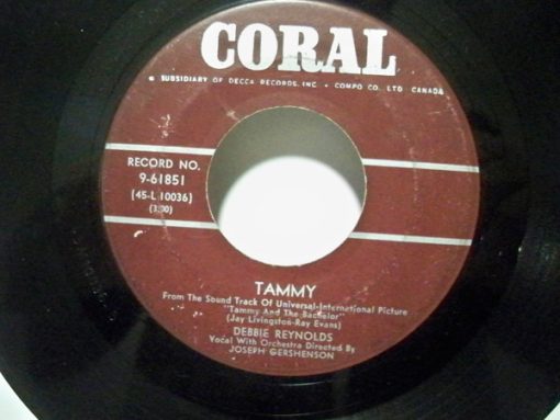 Debbie Reynolds - Tammy / French Heels (7", Single) (Near Mint (NM or M-))