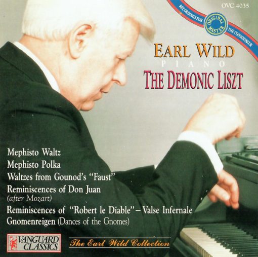 Franz Liszt - Earl Wild - The Demonic Liszt (CD, Album, RE) (Near Mint (NM or M-))