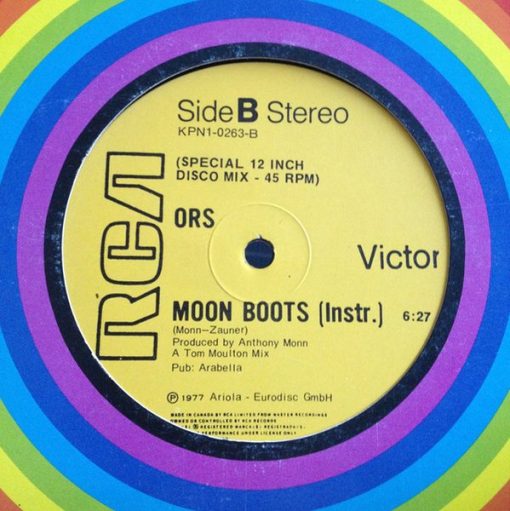 O.R.S. (Orlando Riva Sound) - Moon-Boots (12") (Mint (M))