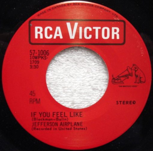 Jefferson Airplane - If You Feel Like / Triad (7", Single) (Near Mint (NM or M-))