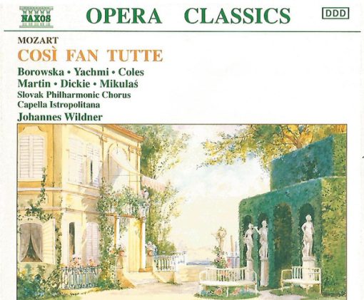 Wolfgang Amadeus Mozart, Slovak Philharmonic Chorus, Capella Istropolitana, Joanna Borowska, Rohangiz Yachmi, John Dickie, Andrea Martin (2), Priti Coles, Peter Mikuláš - Cosi Fan Tutte (3xCD, Album) (Near Mint (NM or M-))