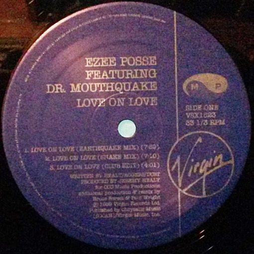 E-Zee Possee Featuring Dr. Mouthquake - Love On Love (12") (Mint (M))