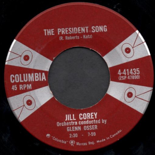 Jill Corey - The President Song / Have I Told You Lately That I Love You (7") (Near Mint (NM or M-))