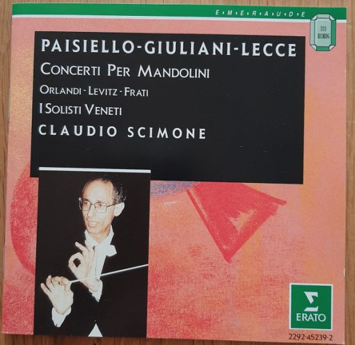 I Solisti Veneti, Giovanni Paisiello, Francesco Lecce, Antonio Maria Giuliani - Concerto Per Mandolini (CD) (Near Mint (NM or M-))