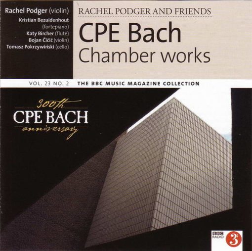 Carl Philipp Emanuel Bach, Rachel Podger, Kristian Bezuidenhout, Katy Bircher, Bojan Cicic, Tomasz Pokrzywiński - Chamber Works (CD, Album) (Near Mint (NM or M-))