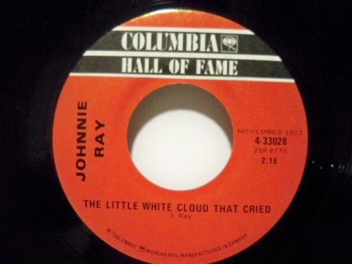 Johnnie Ray - The Little White Cloud That Cried / Cry (7", Single, Mono) (Near Mint (NM or M-))