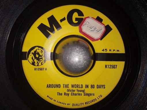 The Ray Charles Singers - Around The World In 80 Days (7") (Very Good (VG))