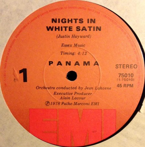 Panama (4) - Nights In White Satin (12") (Mint (M))