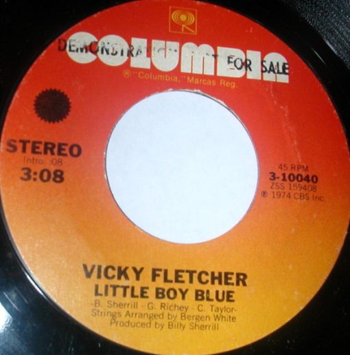 Vicky Fletcher - Little Boy Blue (7") (Very Good Plus (VG+))