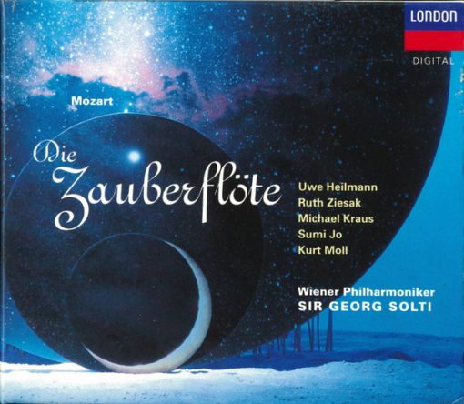 Wolfgang Amadeus Mozart : Uwe Heilmann, Ruth Ziesak, Michael Kraus, Sumi Jo, Kurt Moll, Wiener Philharmoniker, Georg Solti - Die Zauberflöte (2xCD, Album) (Near Mint (NM or M-))