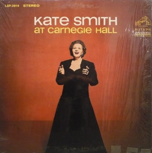 Kate Smith (2) - Kate Smith At Carnegie Hall (LP, Album) (Mint (M))