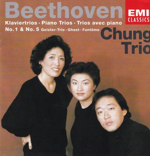 Ludwig van Beethoven, Chung Trio - Klaviertrios = Piano Trios = Trios Avec Piano No. 1 & No. 5 (Geister-Trio = Ghost = Fantôme) (CD) (Near Mint (NM or M-))