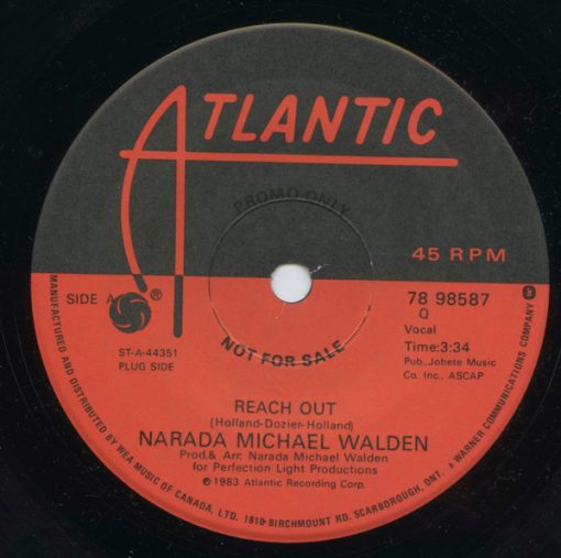 Narada Michael Walden - Reach Out (7", Promo) (Near Mint (NM or M-))