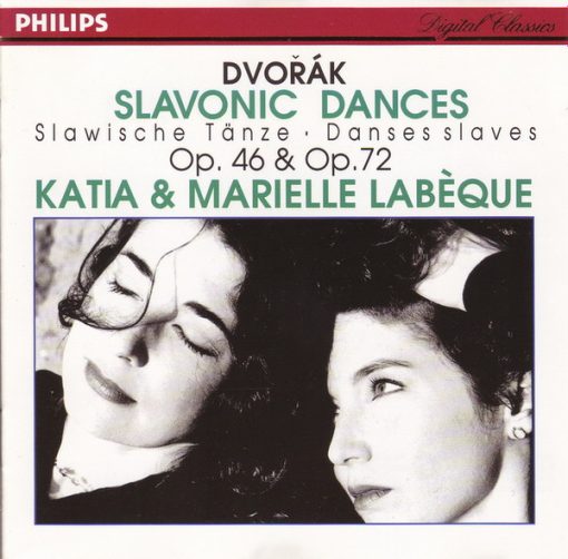 Antonín Dvořák, Katia Et Marielle Labèque - Slavonic Dances ∙ Slawische Tänze ∙ Danses Slaves Op. 46 & Op. 72 (CD, RE) (Near Mint (NM or M-))