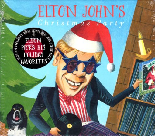 Various - Elton John's Christmas Party (CD, Comp) (Near Mint (NM or M-))