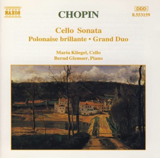 Frédéric Chopin - Maria Kliegel, Bernd Glemser - Cello Sonata • Polonaise Brillante • Grand Duo (CD, Album) (Near Mint (NM or M-))