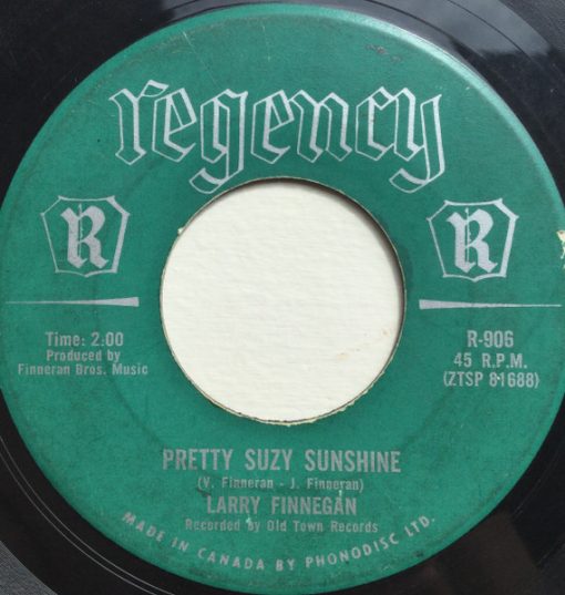 Larry Finnegan - Pretty Suzy Sunshine (7", Mono) (Very Good Plus (VG+))