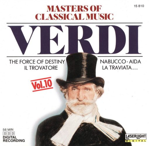 Giuseppe Verdi - Masters Of Classical Music, Vol.10: Verdi (CD, Comp) (Near Mint (NM or M-))