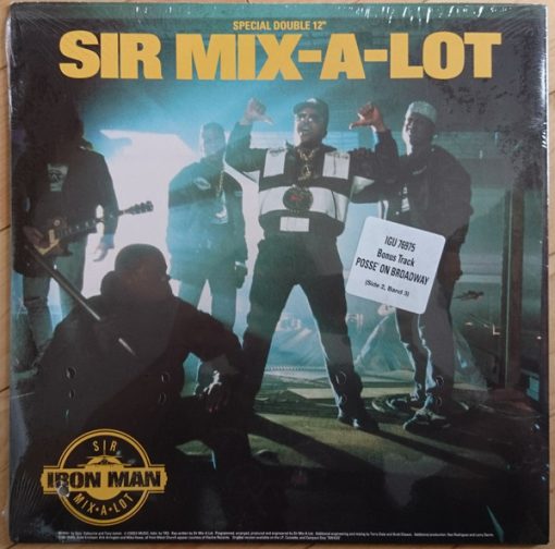 Sir Mix-A-Lot - Iron Man / I'll Roll You Up! / Posse' On Broadway (12") (Mint (M))