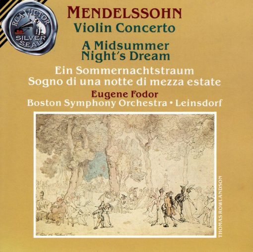 Felix Mendelssohn-Bartholdy, Eugene Fodor, Boston Symphony Orchestra, Erich Leinsdorf - Violin Concerto / A Midsummer Night's Dream (CD, Comp) (Near Mint (NM or M-))