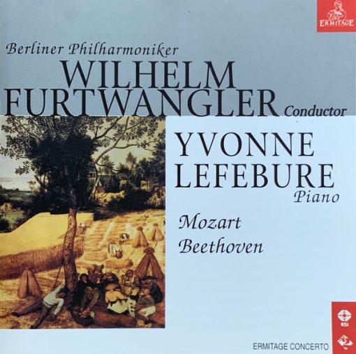 Yvonne Lefébure, Wilhelm Furtwängler, Wolfgang Amadeus Mozart, Ludwig van Beethoven - Concerto Per Pianoforte E Orchestra N.20 On Re Minore Kv 466  - Sinfonia N. 6 In Fa Maggiore Op  68 "pastorale" (CD) (Near Mint (NM or M-))