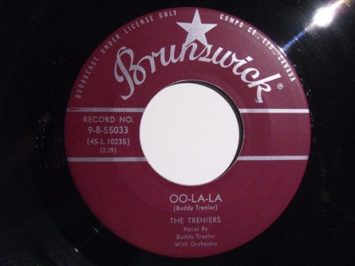 The Treniers - Oo-La-La / Pennies From Heaven (7", Single) (Very Good Plus (VG+))