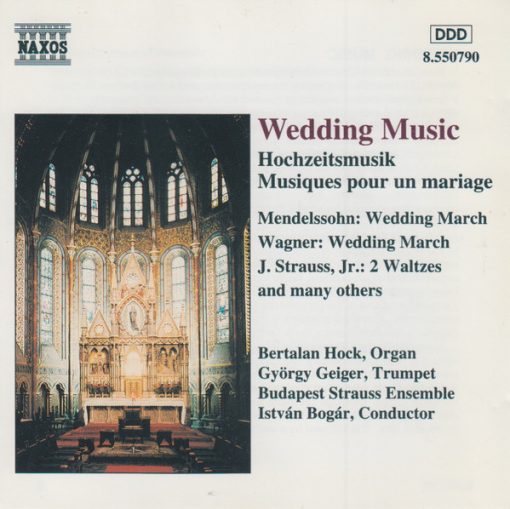 Bertalan Hock, György Geiger, Budapest Strauss Ensemble, István Bogár - Wedding Music (CD) (Near Mint (NM or M-))