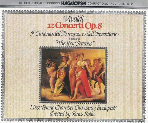 Antonio Vivaldi, Liszt Ferenc Chamber Orchestra - 12 Concerti Op. 8 - Il Cimento Dell'Armonia E Dell'Inventione (2xCD) (Near Mint (NM or M-))