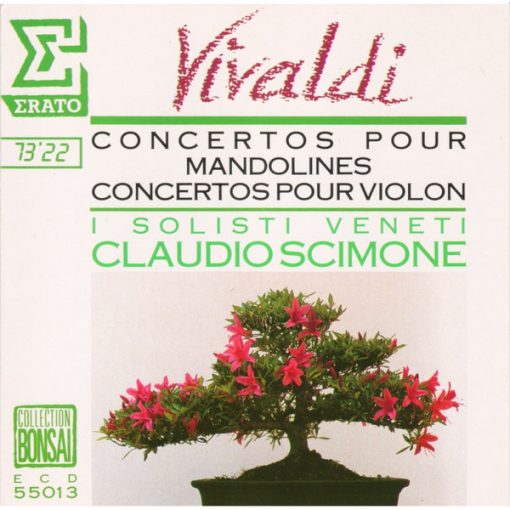 Antonio Vivaldi, I Solisti Veneti, Claudio Scimone - Concertos Pour Mandolines, Concertos Pour Violon  (CD, Album) (Near Mint (NM or M-))