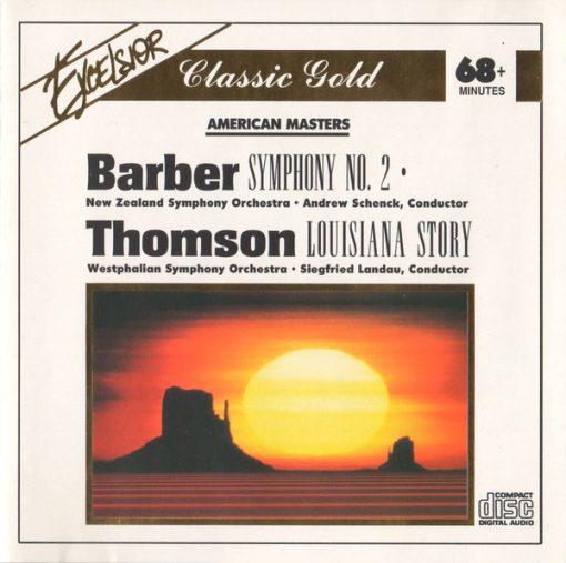 Samuel Barber  / Virgil Thomson – New Zealand Symphony Orchestra • Andrew Schenck – Westfälisches Sinfonieorchester • Siegfried Landau - American Masters (CD, Album, Comp) (Near Mint (NM or M-))