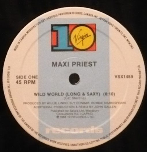 Maxi Priest - Wild World (12") (Mint (M))