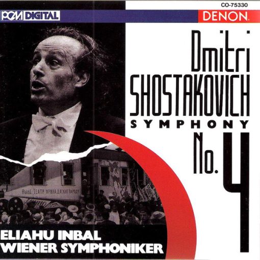 Dmitri Shostakovich - Eliahu Inbal, Wiener Symphoniker - Symphony No. 4 (CD, Album) (Near Mint (NM or M-))