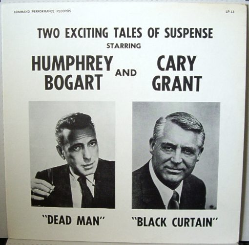 Humphrey Bogart And Cary Grant - Two Exciting Tales Of Suspense (LP) (Mint (M))