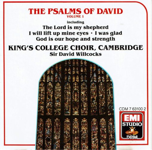 The King's College Choir Of Cambridge, David Willcocks - The Psalms Of David Volume 1 (CD, RE, RM) (Near Mint (NM or M-))